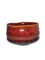 Japanilainen Matcha kulho Chawan Red