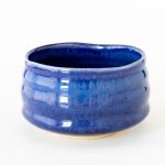 Japanilainen Matcha kulho chawan Jewelry blue