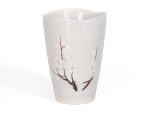 Japanilaiset teekupit kirsikankukka, 4 kpl, 300ml - Image 5