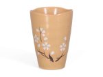 Japanilaiset teekupit kirsikankukka, 4 kpl, 300ml - Image 6
