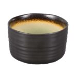 Japanilainen Matcha Kulho Chawan Classic antrasiitti vihreä craquele