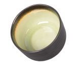 Japanilainen Matcha Kulho Chawan Classic antrasiitti vihreä craquele - Image 2