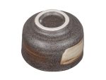 Matcha kulho chawan käsinmaalattu antrasiitti/beige 390ml - Image 3