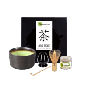 Japanilainen Matcha setti  Anthracite green