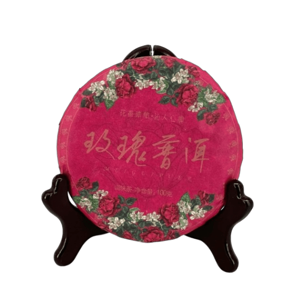 Shu Pu'er ruusulla 100g