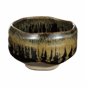Aitoa Japanilainen Matcha kulho chawan Onitenmoku