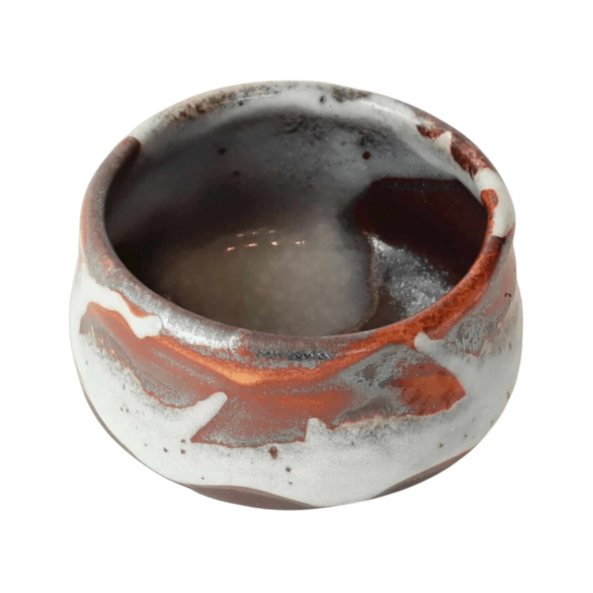 Japanilainen Matcha kulho Chawan Zanayuki, Minoyaki - Image 2