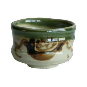 Japanilainen Matcha kulho Nodate Oribe, Minoyaki