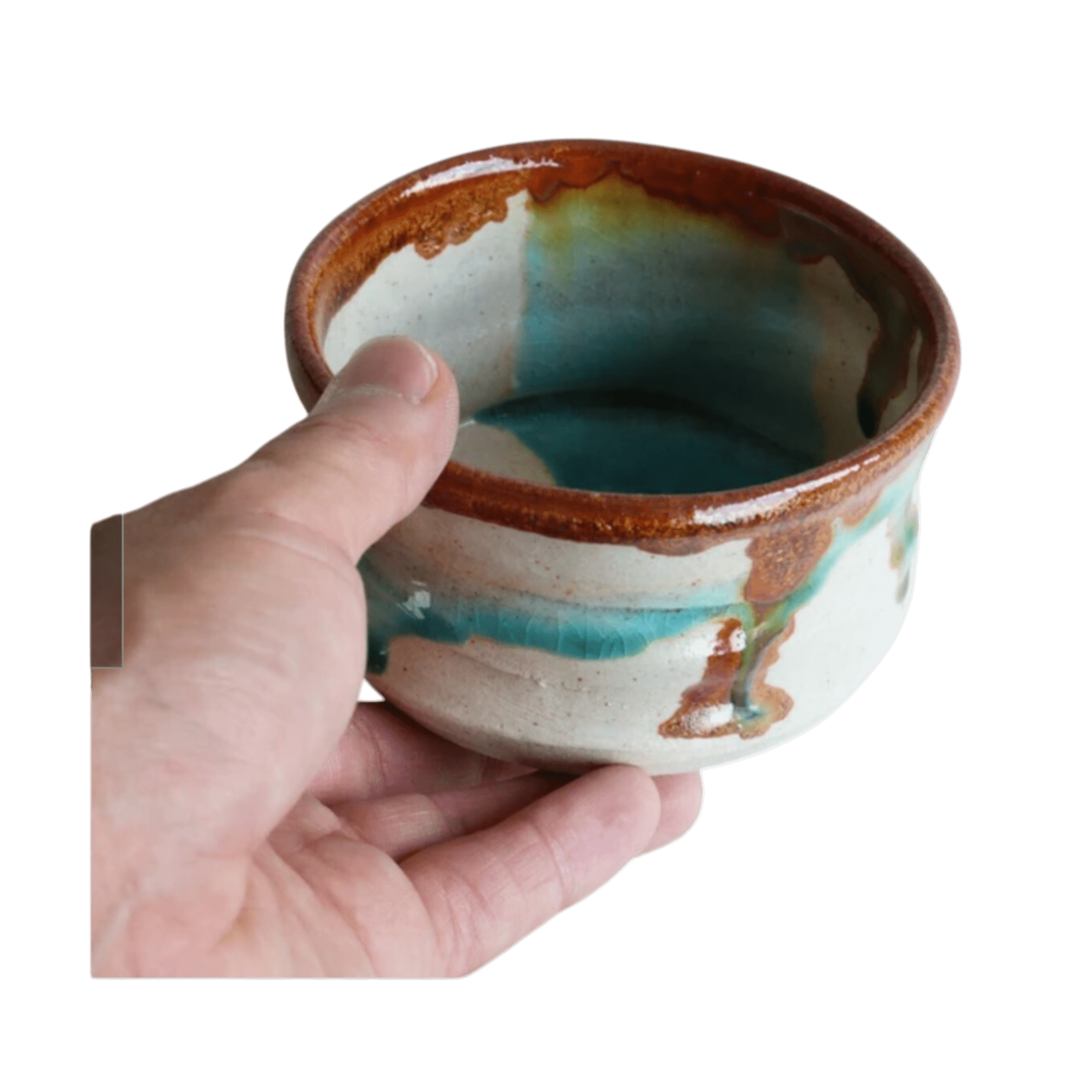 Minoyaki Matcha kulho Chawan Basara - Image 3