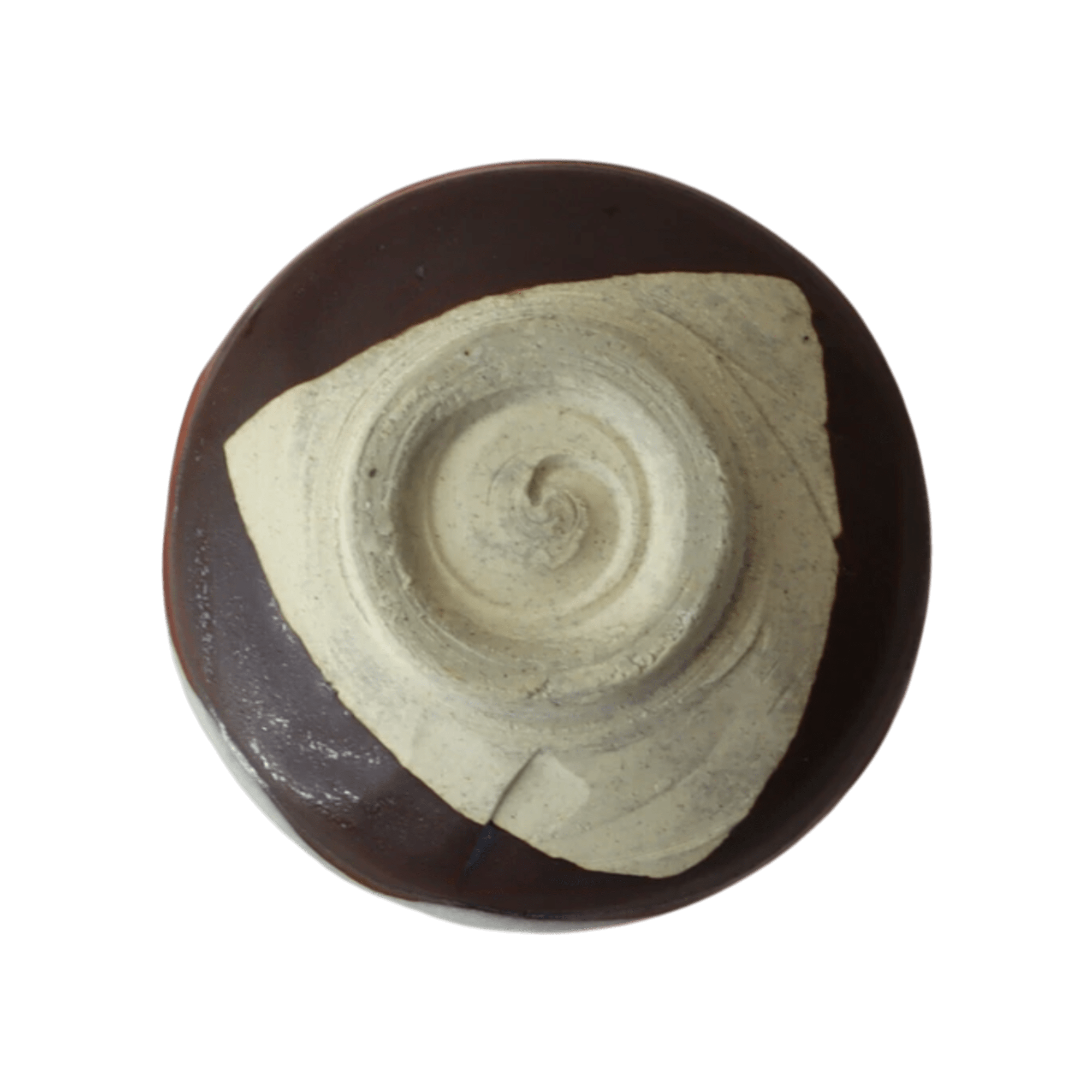 Japanilainen Matcha kulho Chawan Zanayuki, Minoyaki - Image 4