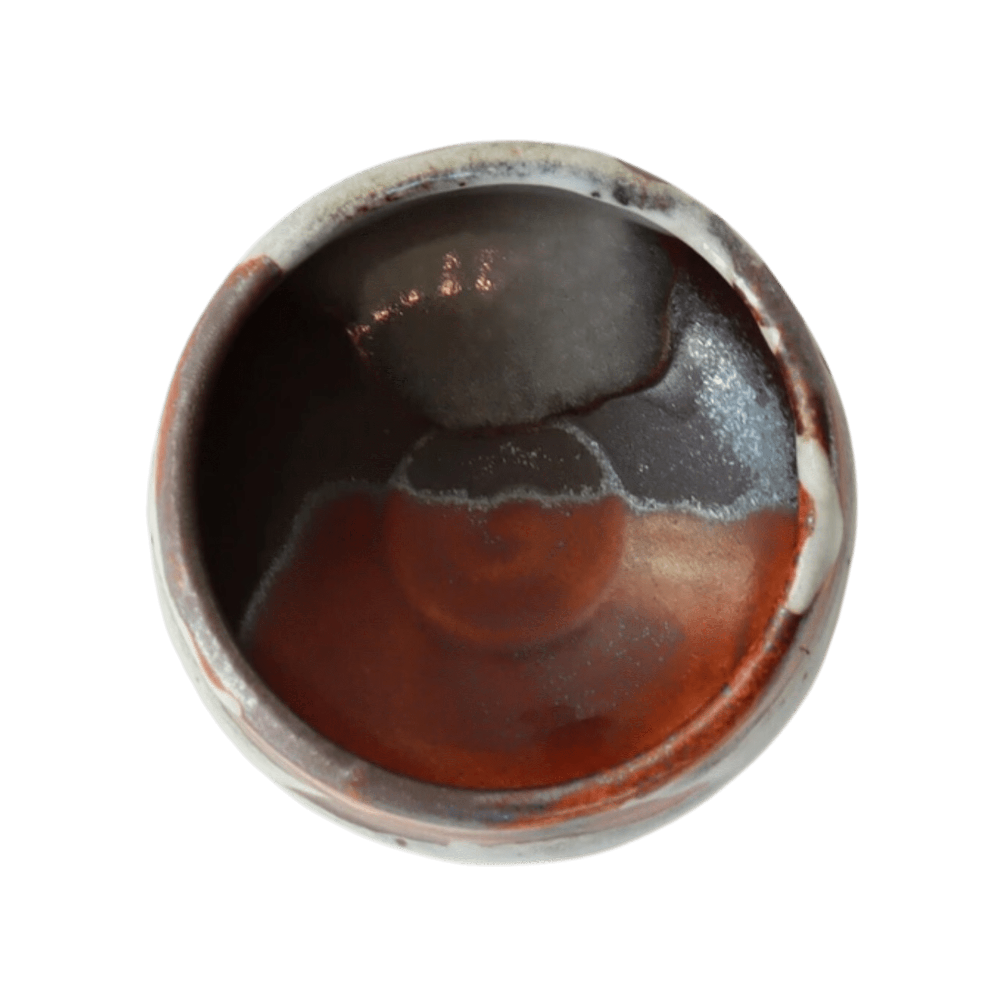 Japanilainen Matcha kulho Chawan Zanayuki, Minoyaki - Image 3