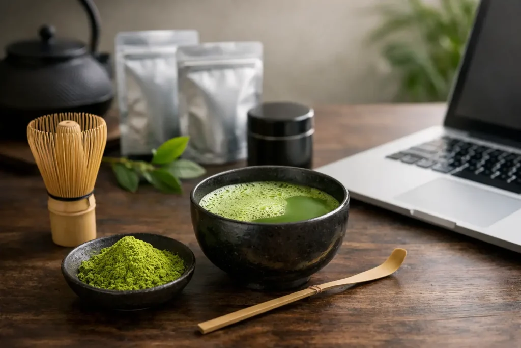 Aito japanilainen matcha verkosta - näin valitset