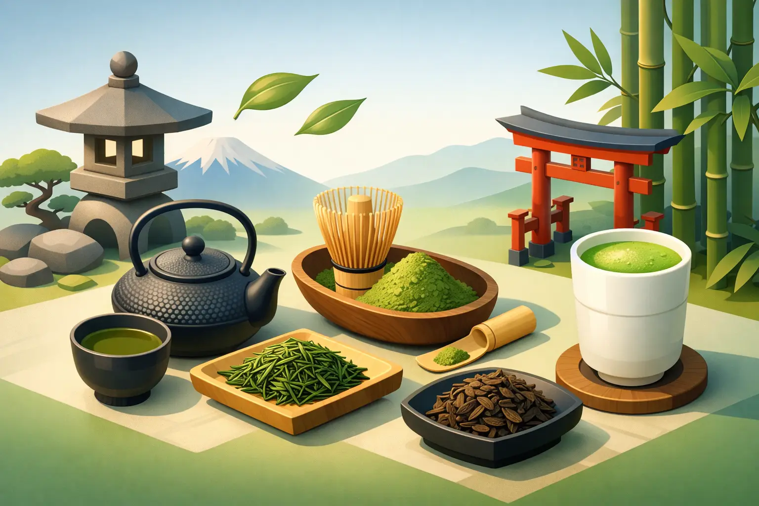 Japanilainen vihreä tee - mitä kannattaa valita