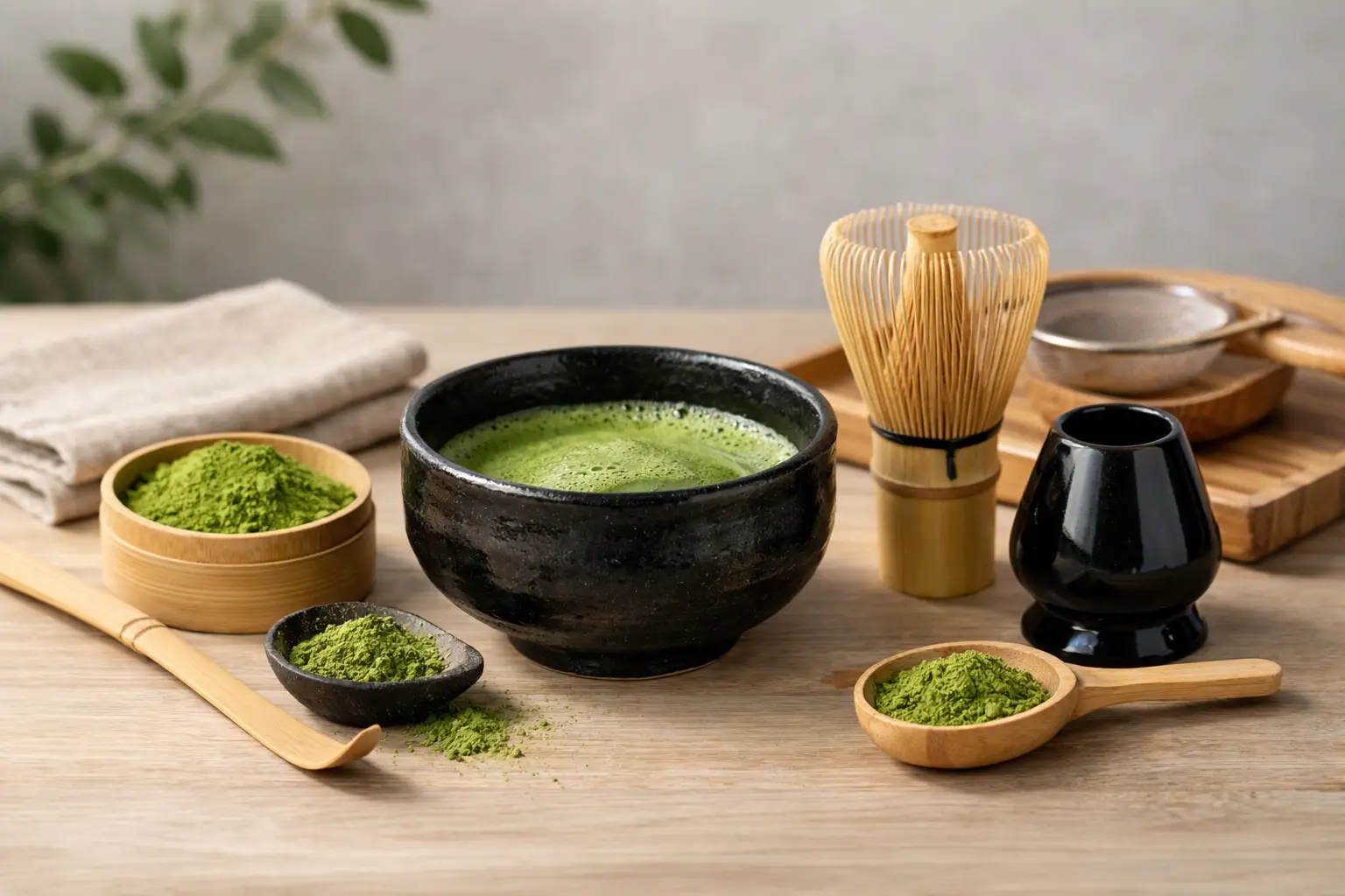 Matcha lahjasetti - mitä hyvä setti sisältää?