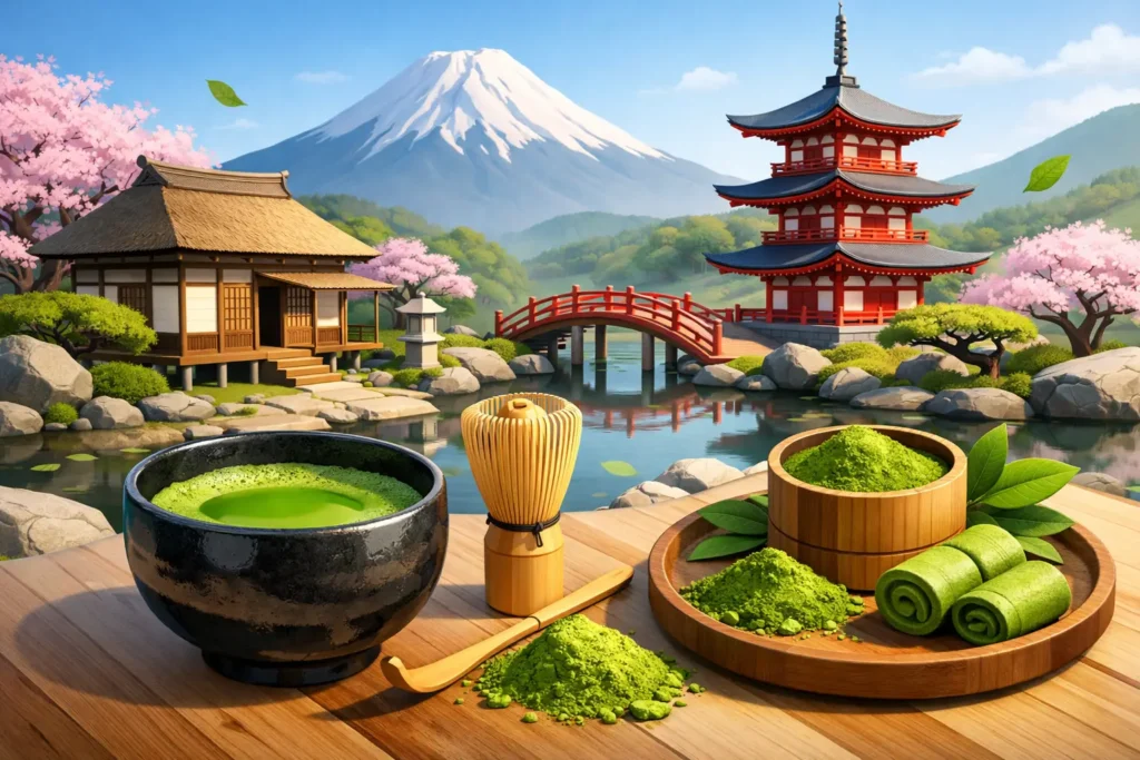 Matchan alkuperä Japanissa selitettynä