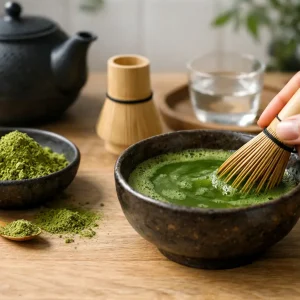 Miten matcha valmistetaan oikein kotona
