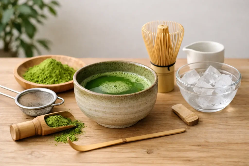 Ensimmäinen matcha-setti kotiin aloittajalle