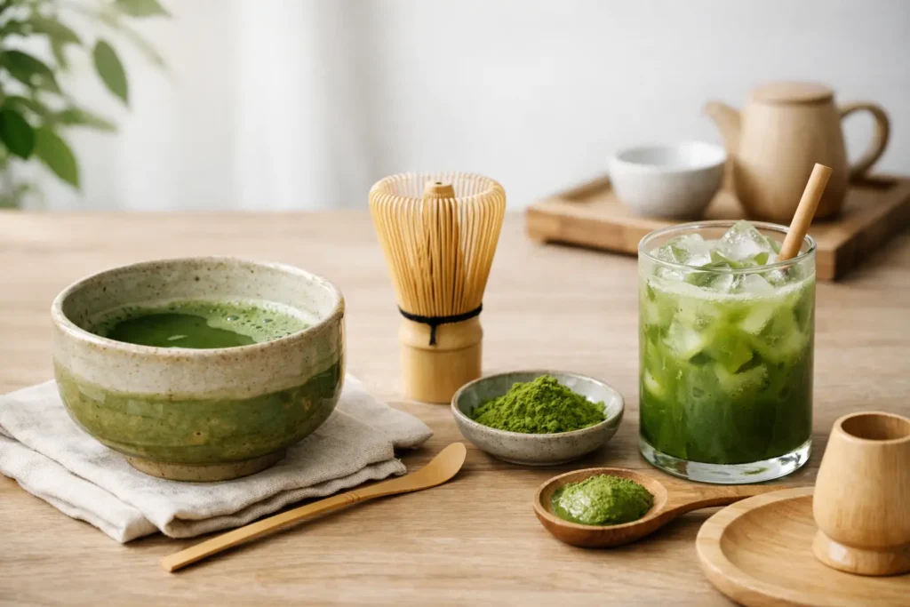 Parhaat matcha-tarvikkeet arkeen ilman turhaa tavaraa