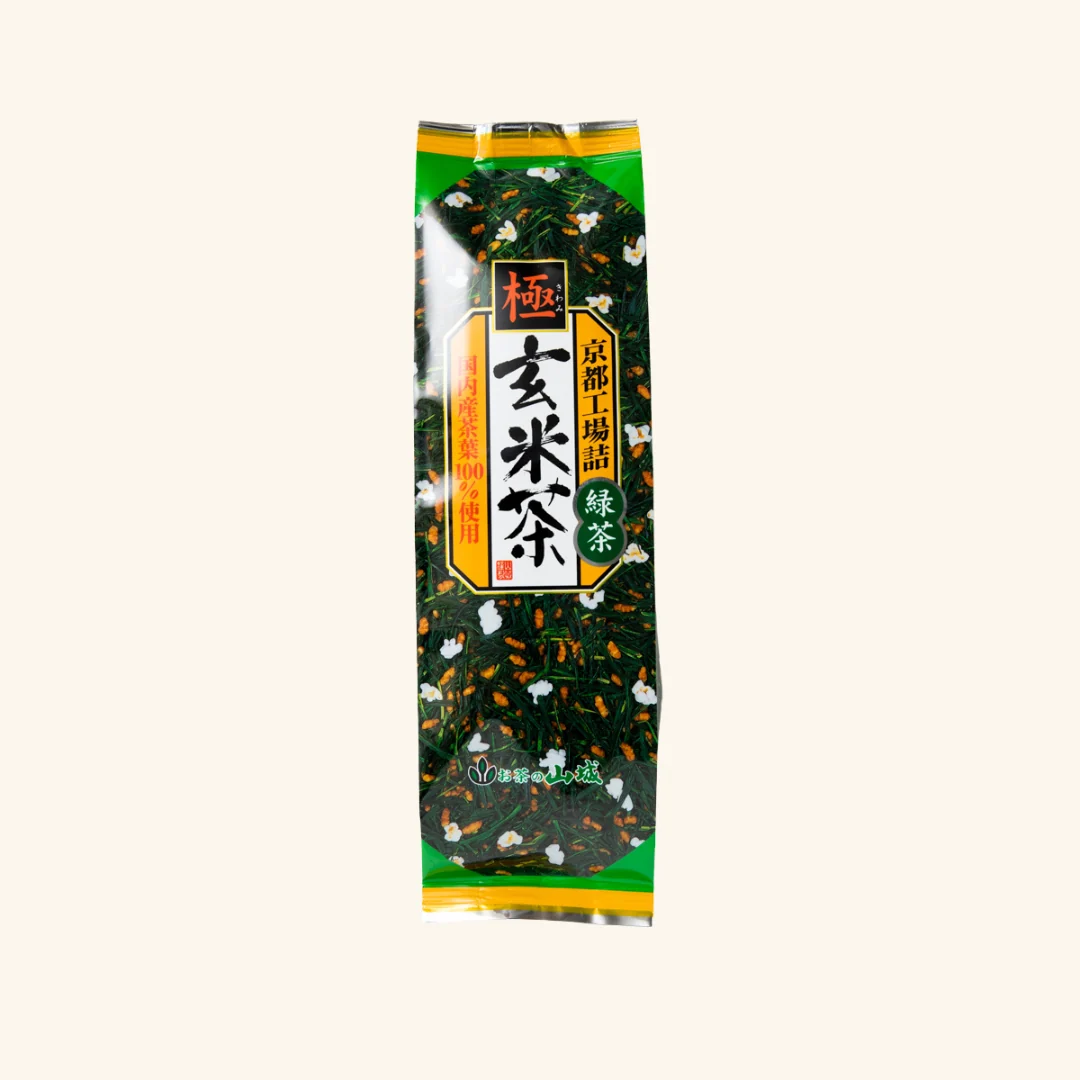 60 (1) Kiwami Genmaicha paahtettu riisitee 200g - Image 1