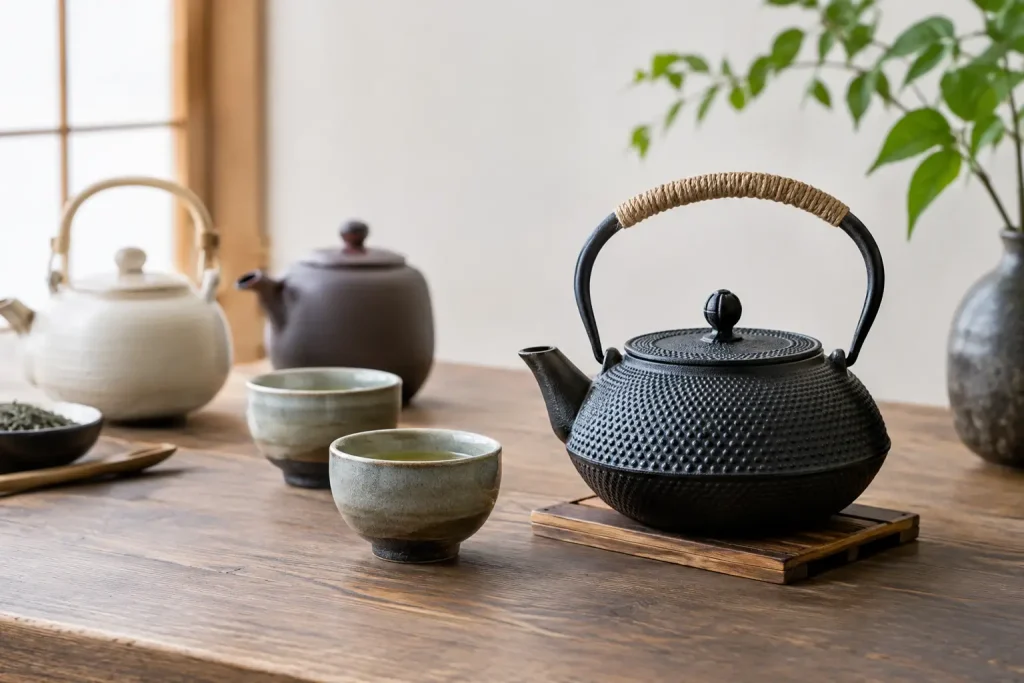 Japanilaisen teekannun valintaopas kotiin