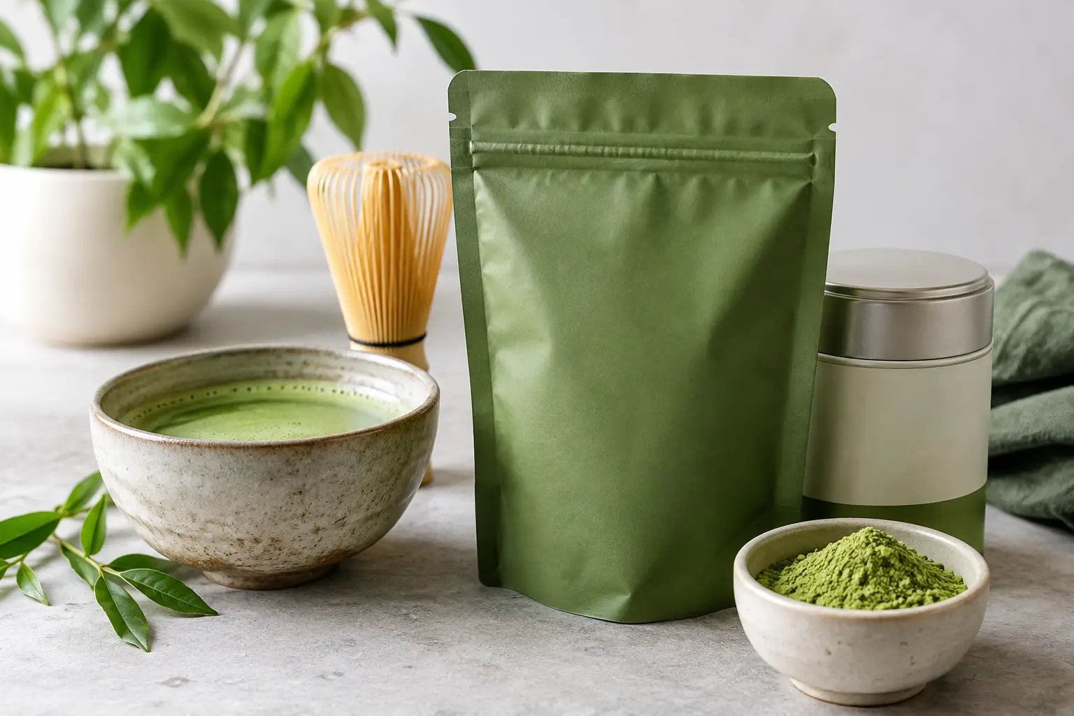 Matcha pakkausmerkintöjen tulkintaopas