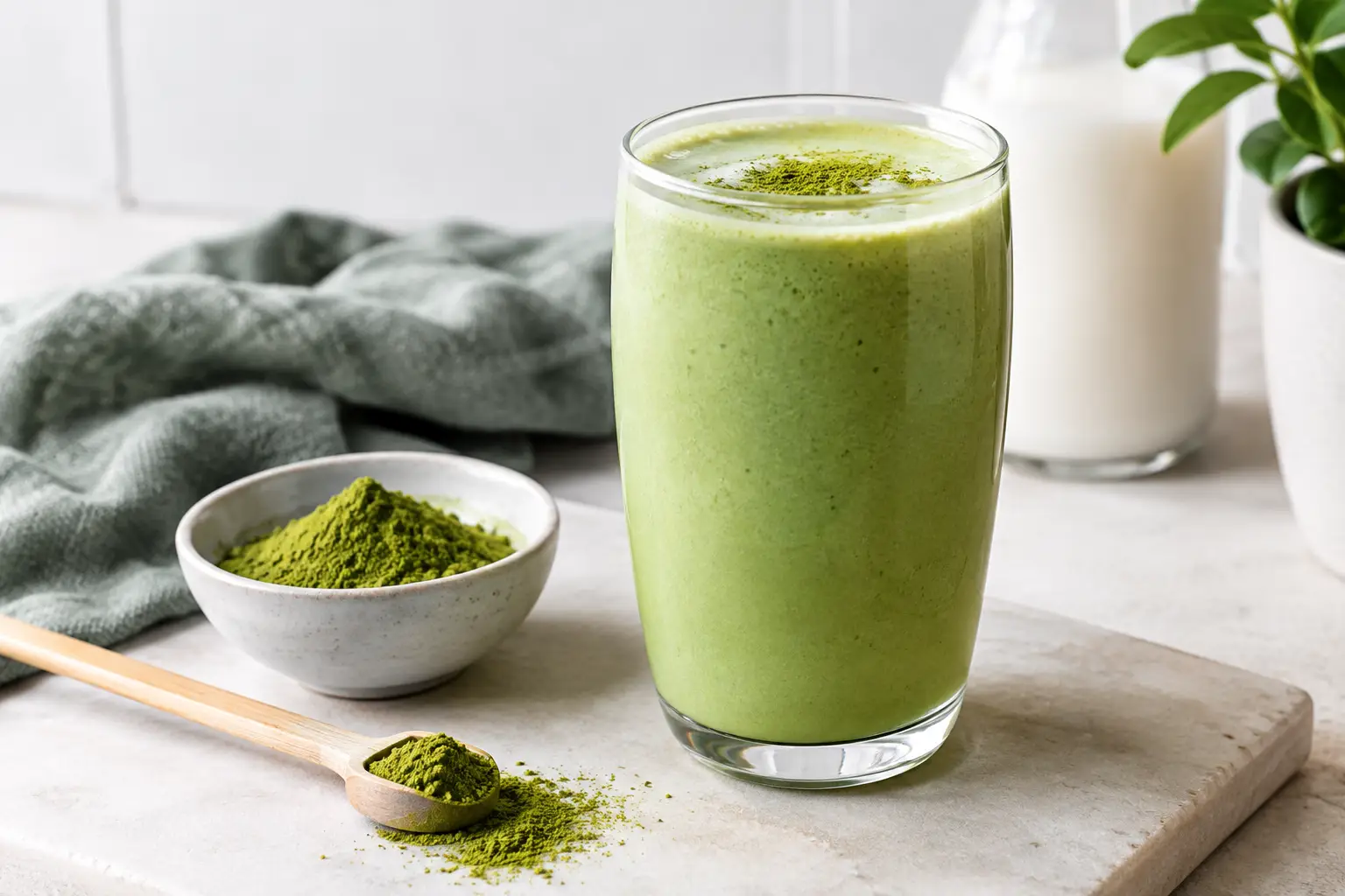 Matcha proteiinijuoma resepti kotikeittiöön